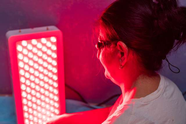 red light therapy — treatment for acne