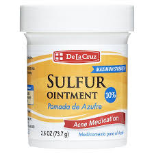 sulfur — treatment for acne